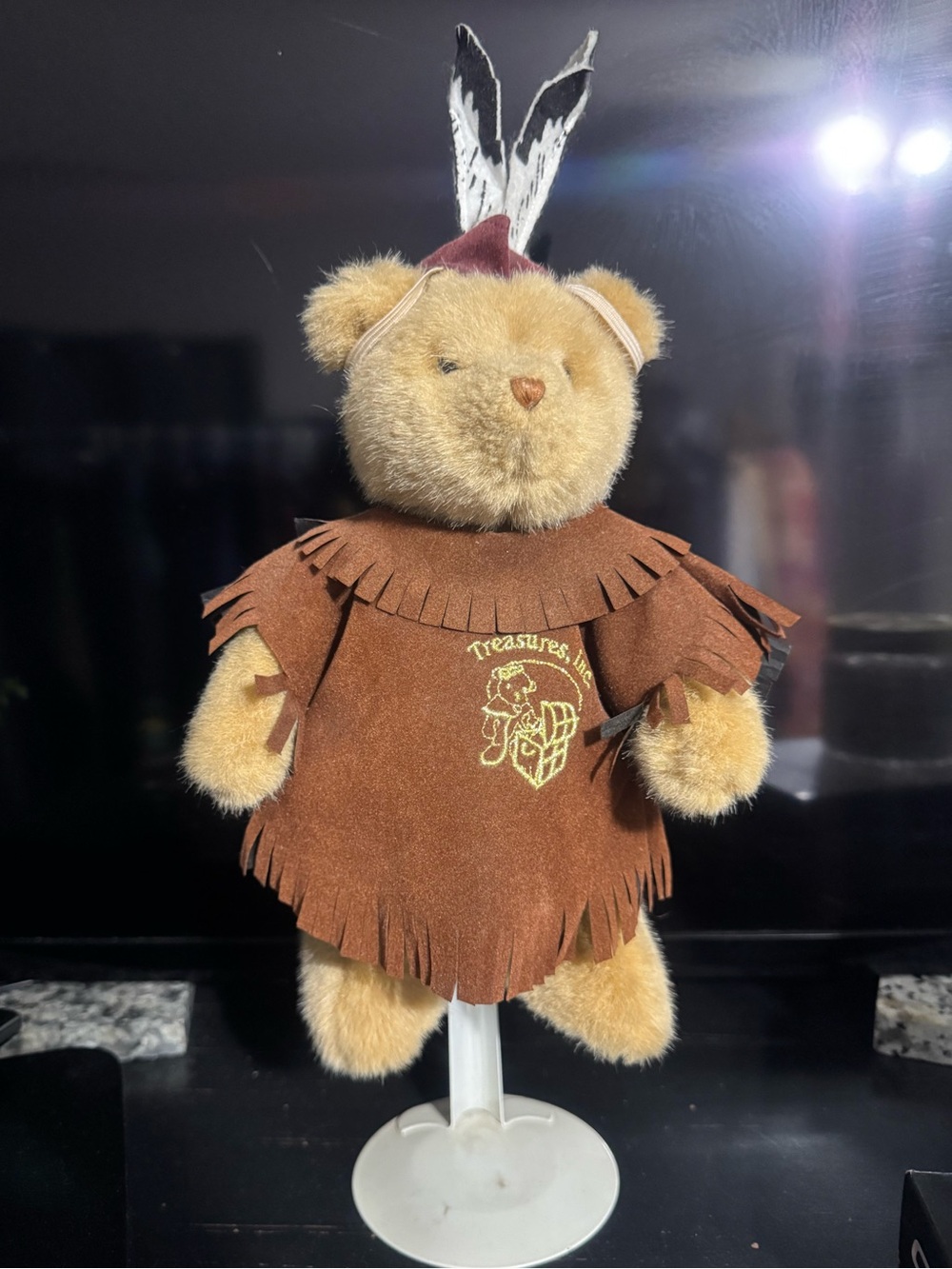 Treasures, Inc. Storybook Bears "Peter Pan" Native American Plush Doll